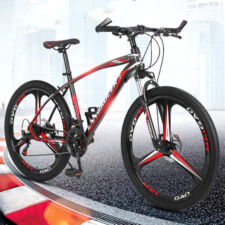 Shock Absorbing Bike Outdoor Riding Variable Speed Cross-country view 8