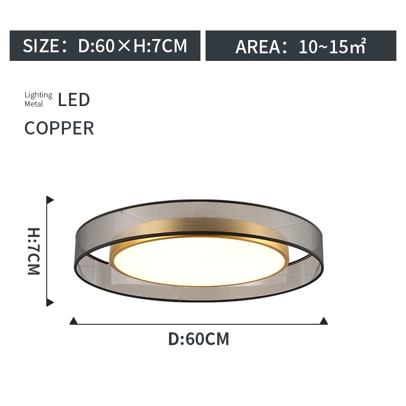 Round Living Room Ceiling Lamp view 10