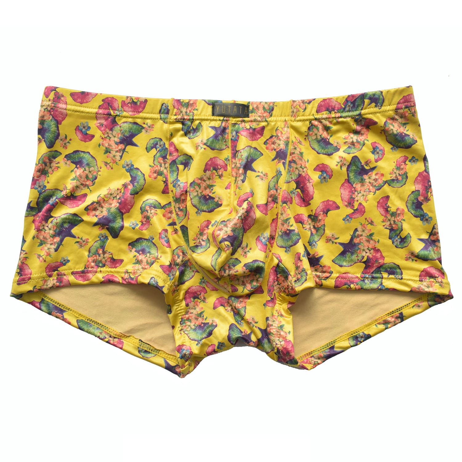 Gingko Leaf Printing Large Size Men's Boxers view 5