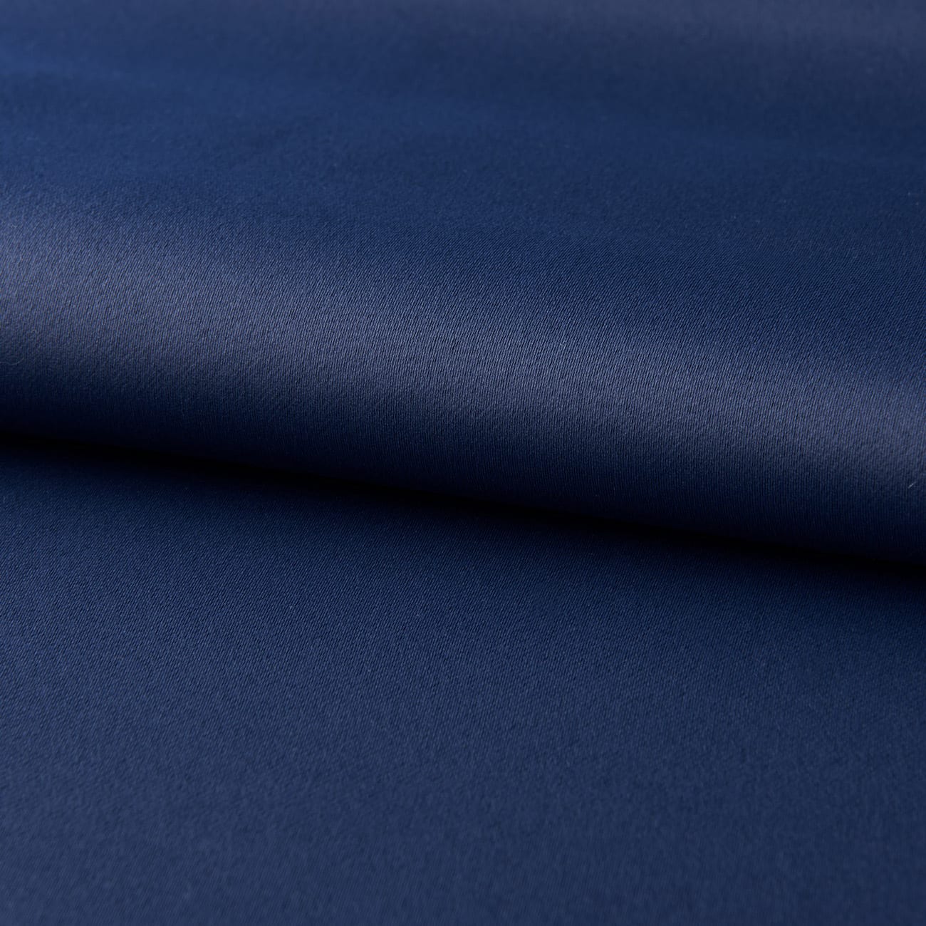 Dark Blue Bedroom Blackout Fabric Printed Curtains view 6