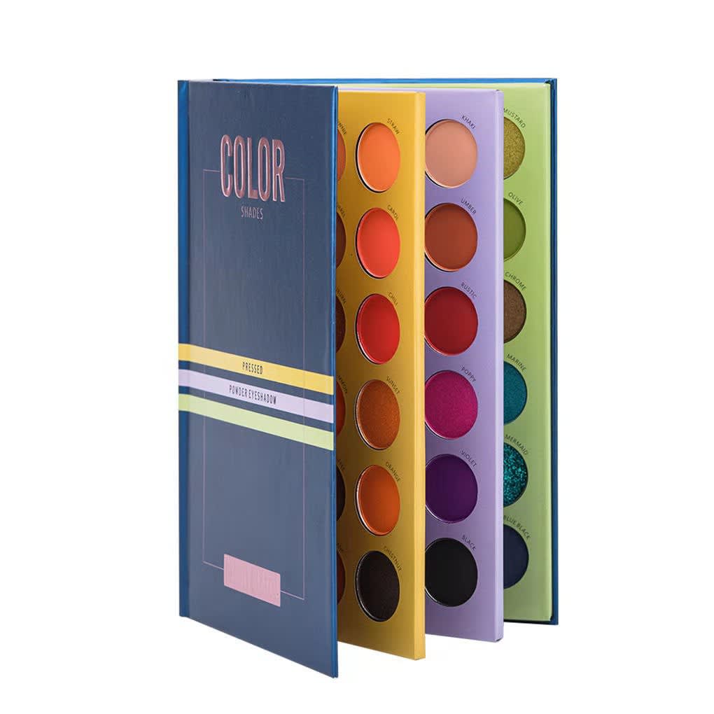 72-color Book Eyeshadow Matte Pearlescent Large Stage Makeup Easy To Color For Beginners view 5