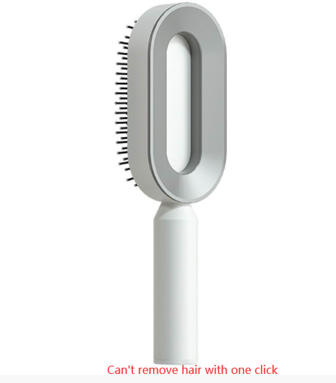 Self Cleaning Hair Brush For Women One-key Cleaning Hair Loss Airbag Massage Scalp Comb Anti-Static Hairbrush view 2