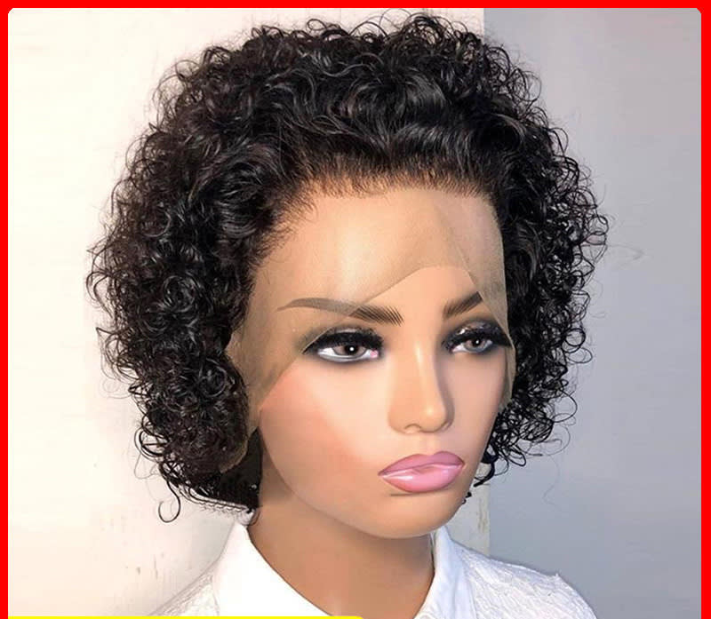 European And American Lace Wig Pixie Head Cover view 5