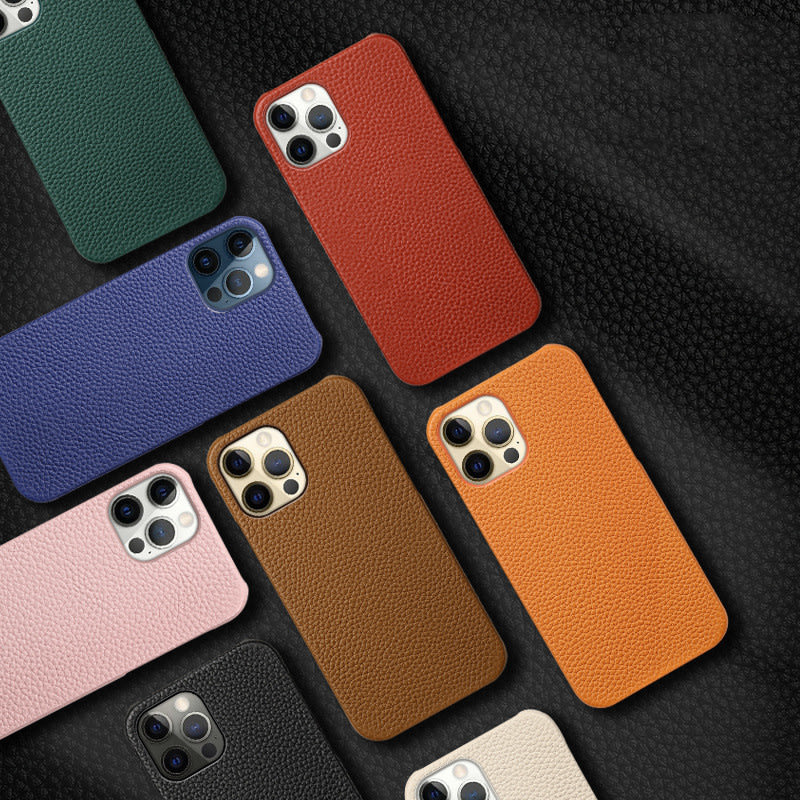 Genuine Leather Protective Case Shatterproof Mobile Phone Case view 5