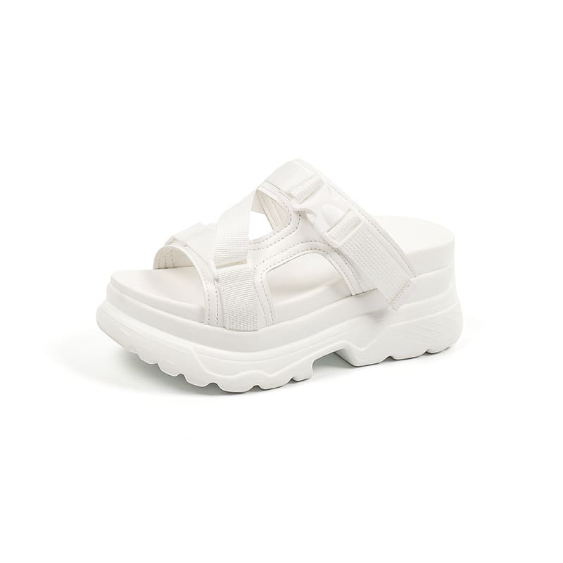 Ins Fashion Thick-soled Buckle Sandals Summer Fashion Beach Shoes For Women view 4