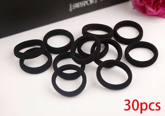 Colorful towel ring hair ring view 2