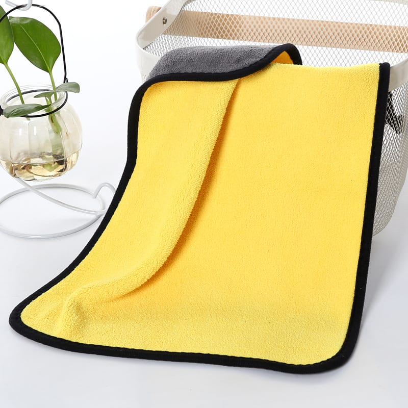 Pet Supplies Absorbent Towel Dog And Cat Bath Towel Fiber Absorbent Cloth Rag Pet Towel view 7