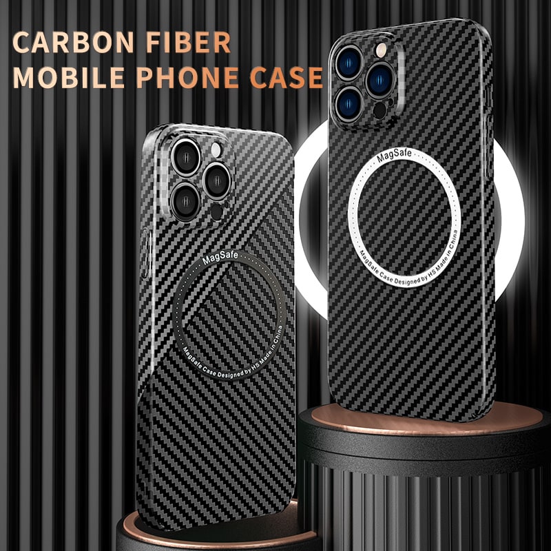 Suitable For IPhone13promax Carbon Fiber Phone Case view 3