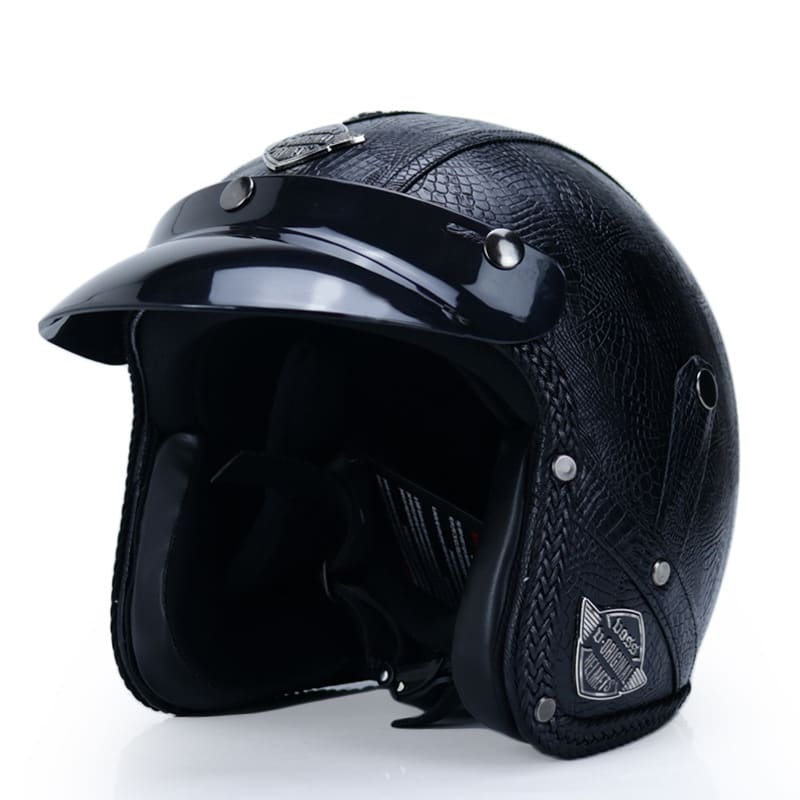 Retro Motorcycle Helmet Male Motorcycle view 27
