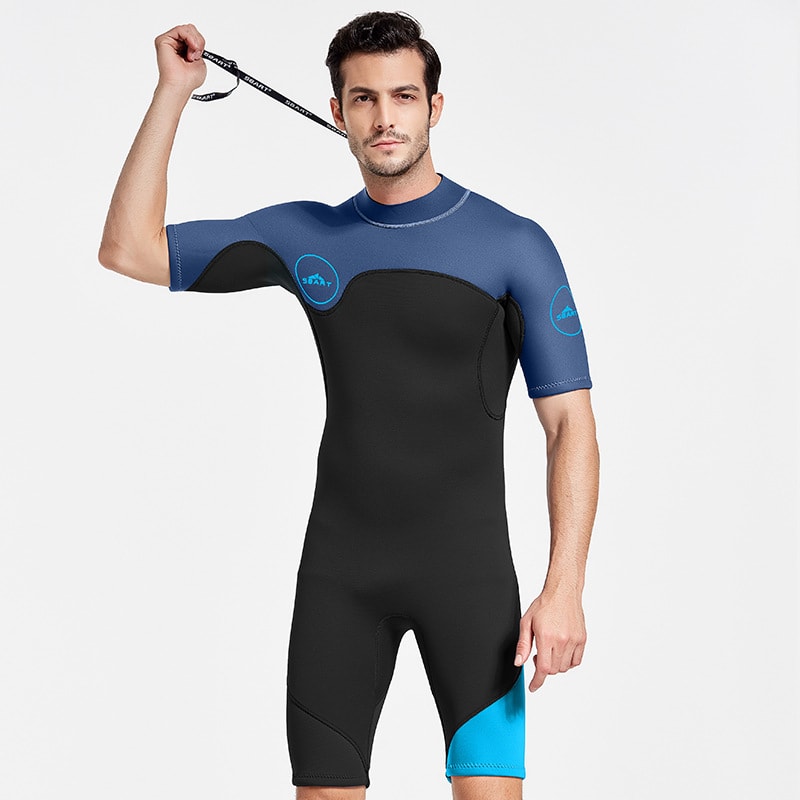 Warm And Cold Long-sleeved Snorkeling Sunscreen Surfing Suit view 5