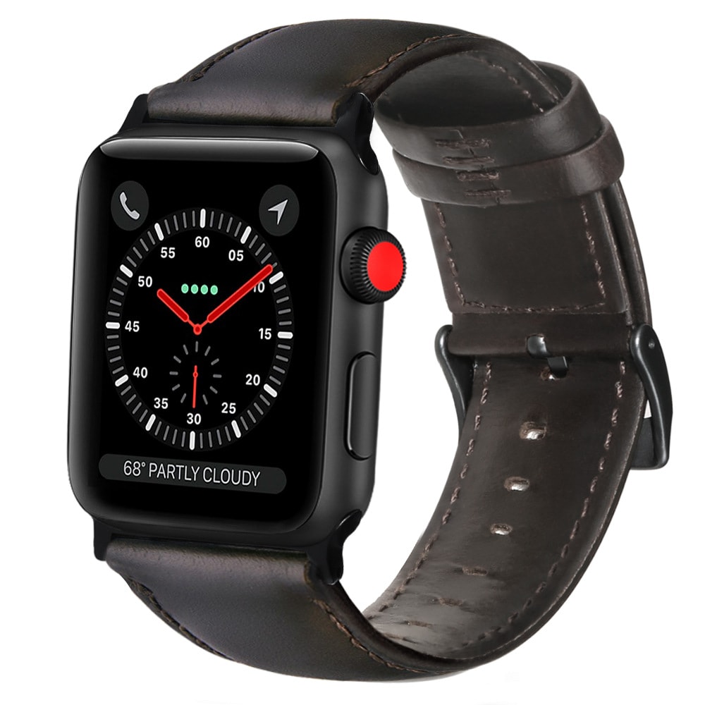 Leisure Business Top Layer Cowhide Leather Strap view 11