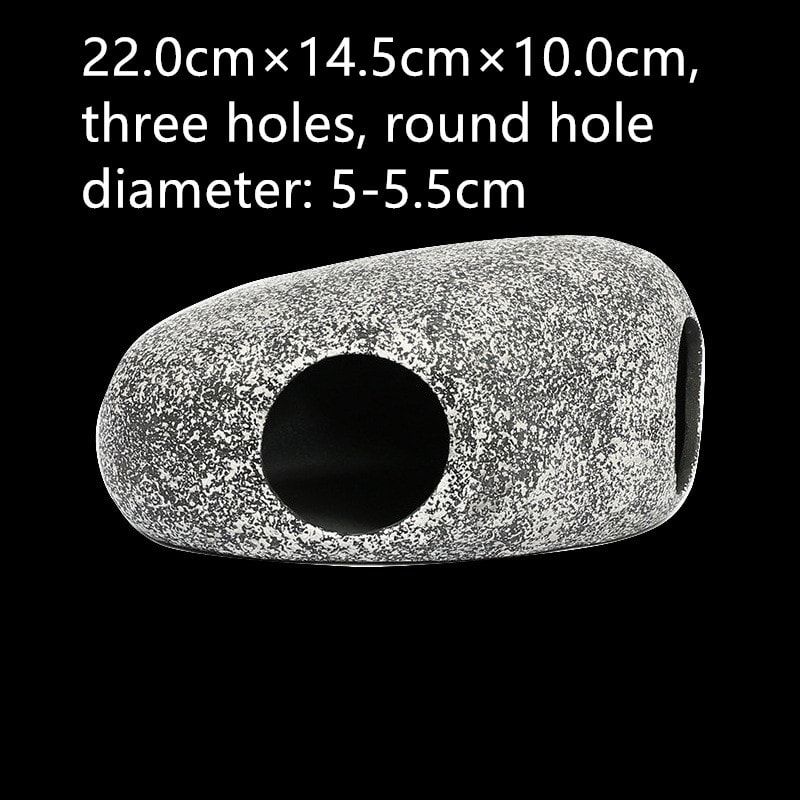 Aquarium Decorative Stone Decorations, Ponds, Ceramic Shrimp Farms view 2