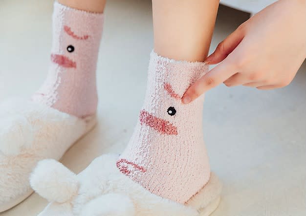 Cute Cartoon Animal Thickened Warm Women's Socks view 12