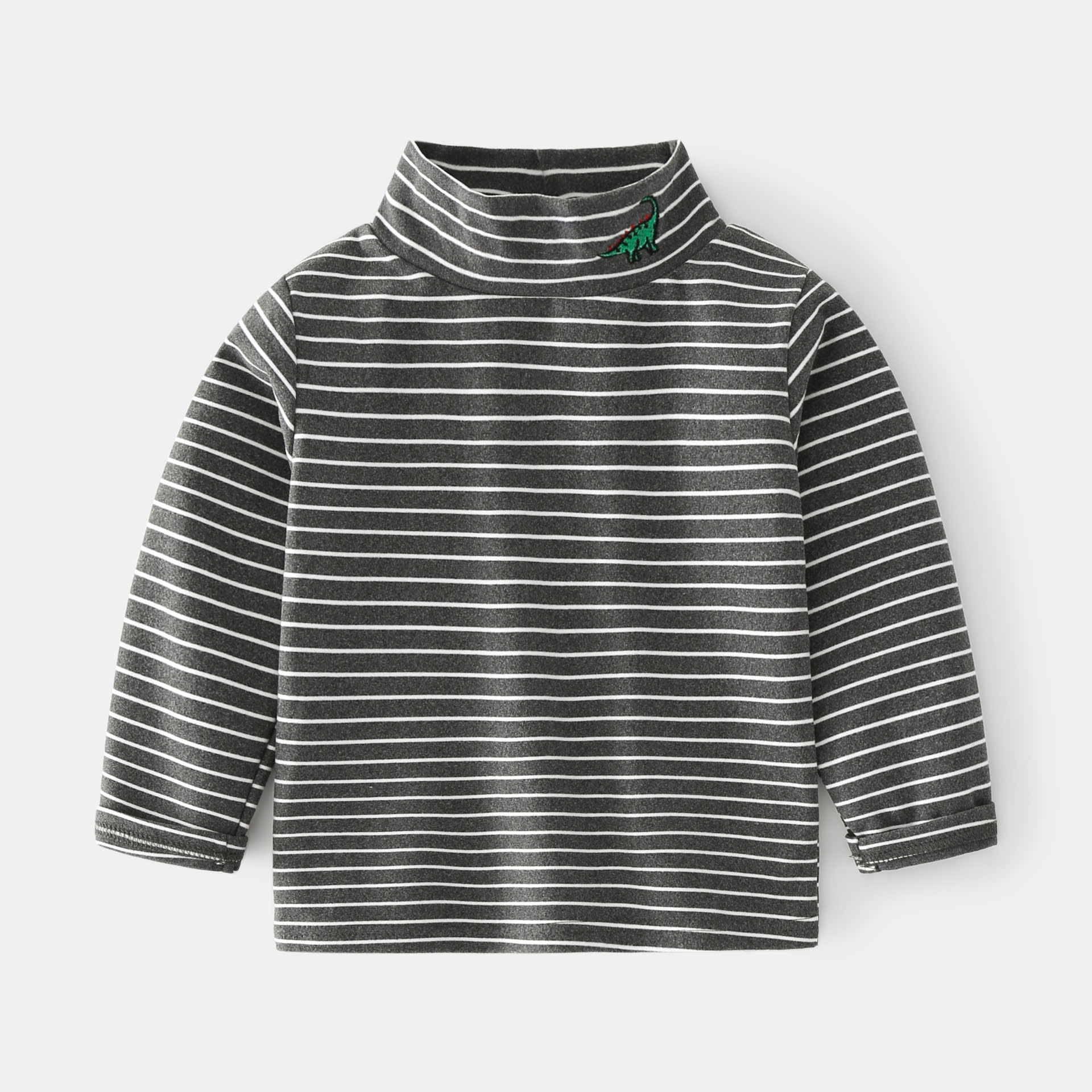 Children's Bottoming Shirt Striped Non-hooded Boy Long-sleeved Senior Casual Shirt view 3