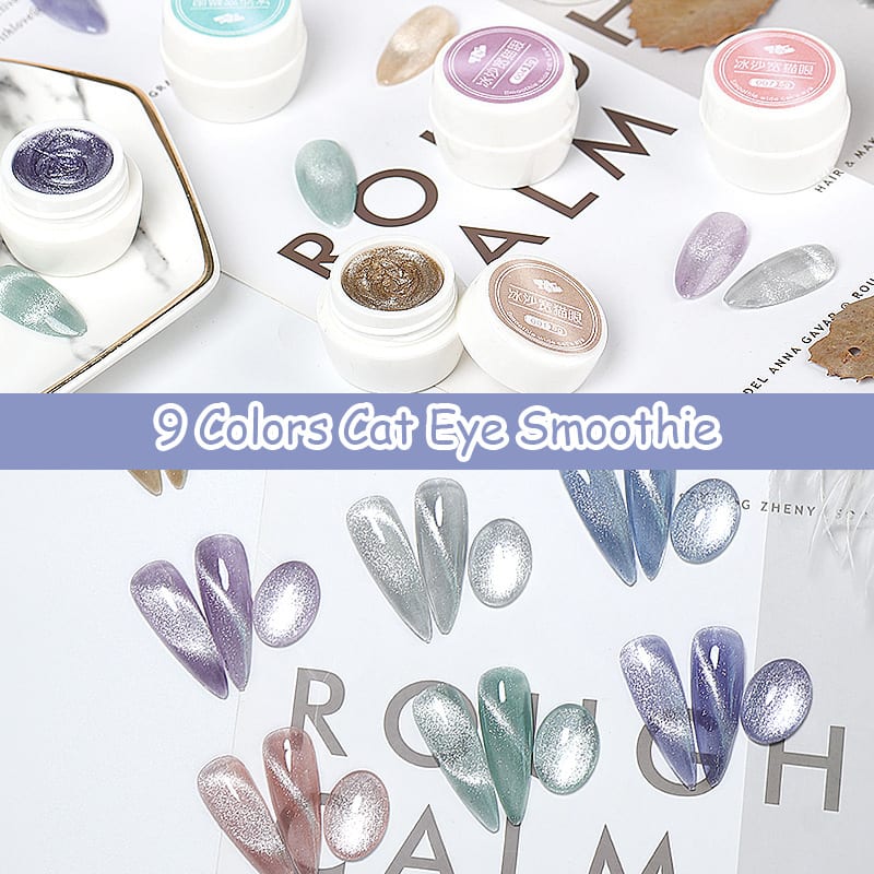 9D Spar Manicure Moonstone Smoothie Wide Cat Eye Nail Polish view 10