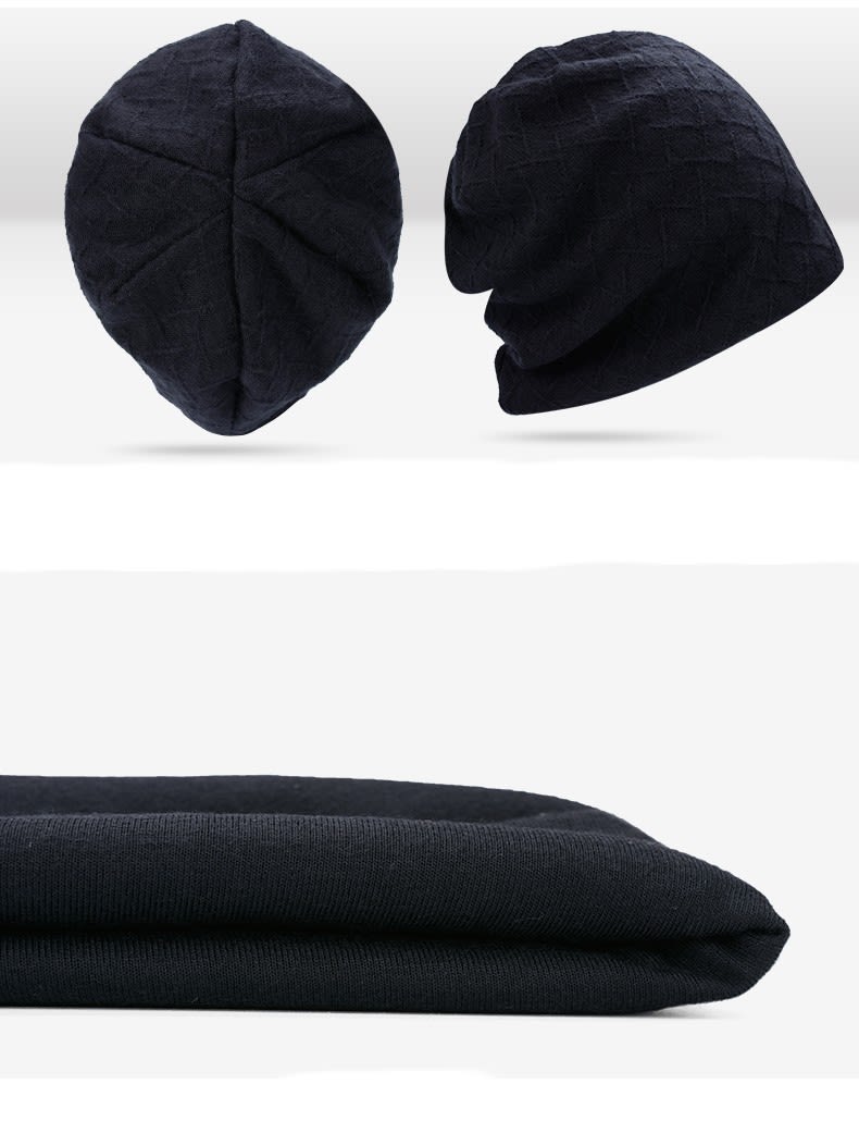 Male Autumn Winter Summer Baotou Hat Thin Headband view 2