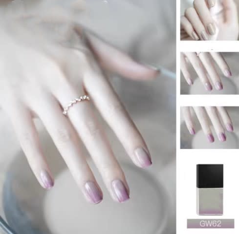 Temperature-changing Twilight Phototherapy Nail Polish Glue view 6
