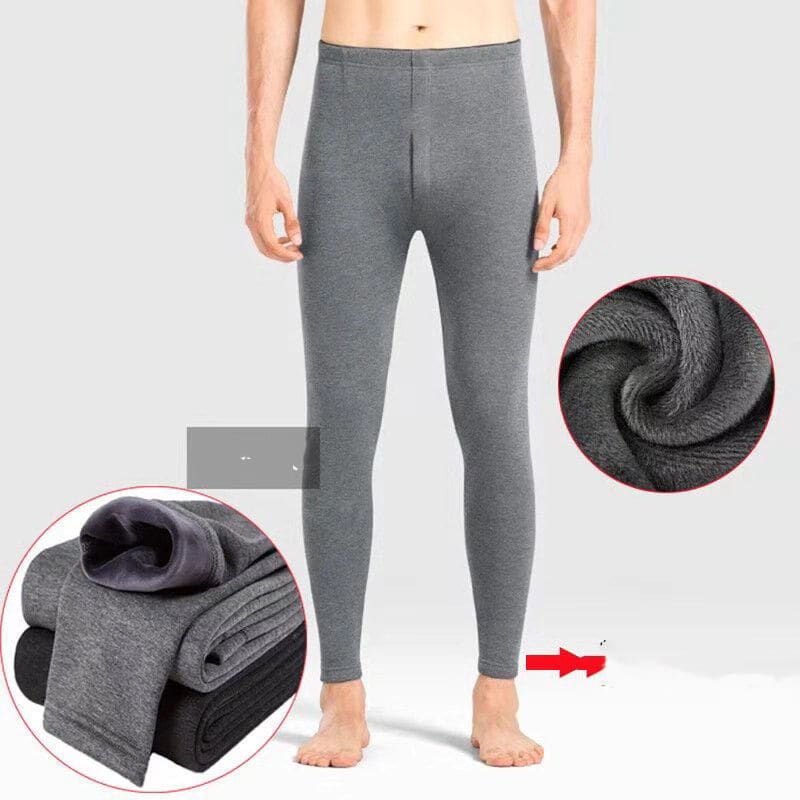 Autumn Middle-aged And Elderly Plus Cashmere Warm Pants view 3