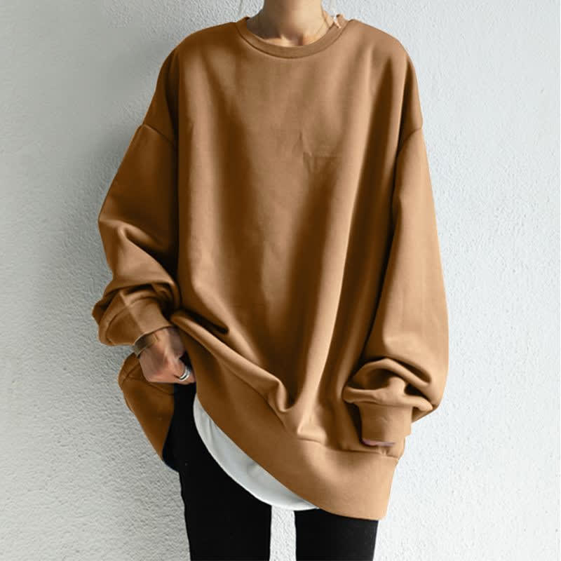 Women's Pullover Round Neck Loose Sweater view 28
