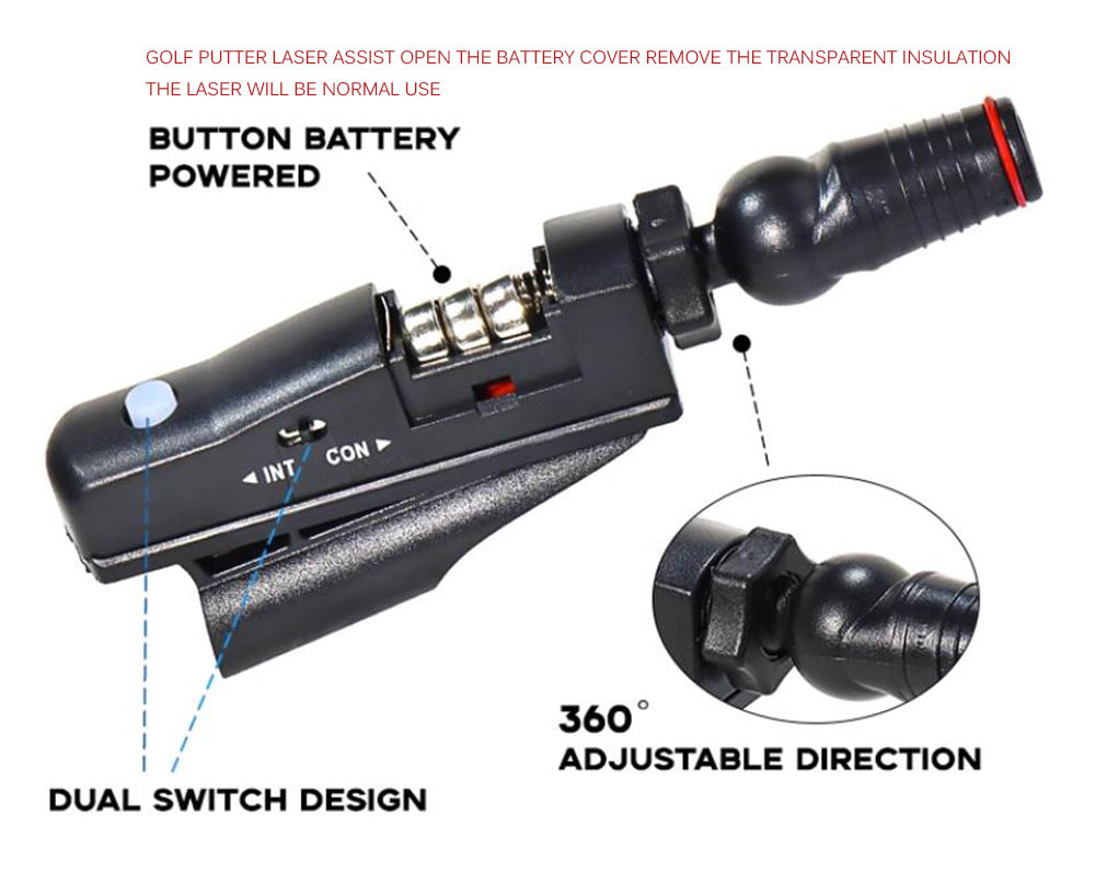 Golf Push Rod Laser Aiming Instrument Laser Sight view 7