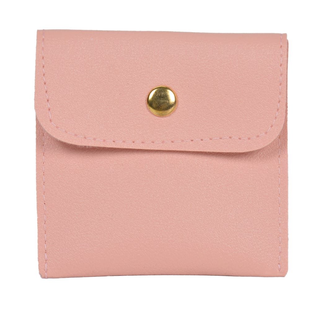 New Leather PU Leather Button Bag Flip Jewelry Jewelry Storage Bag view 10