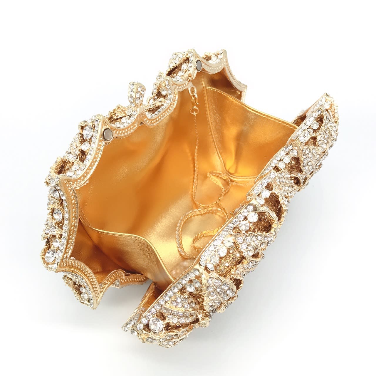 Hollow Rose Diamond Dinner Bag view 11