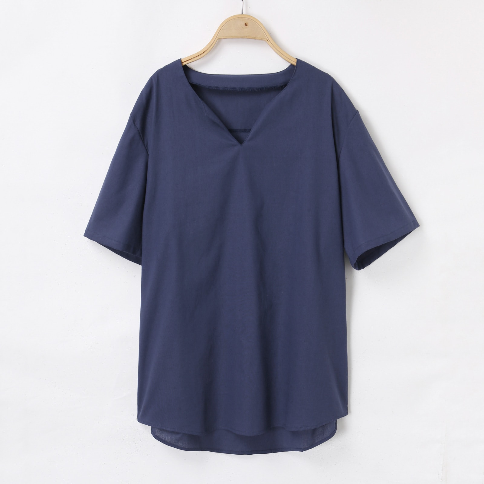 Men's Solid Color Short Sleeve Youth Popularity Casual view 9