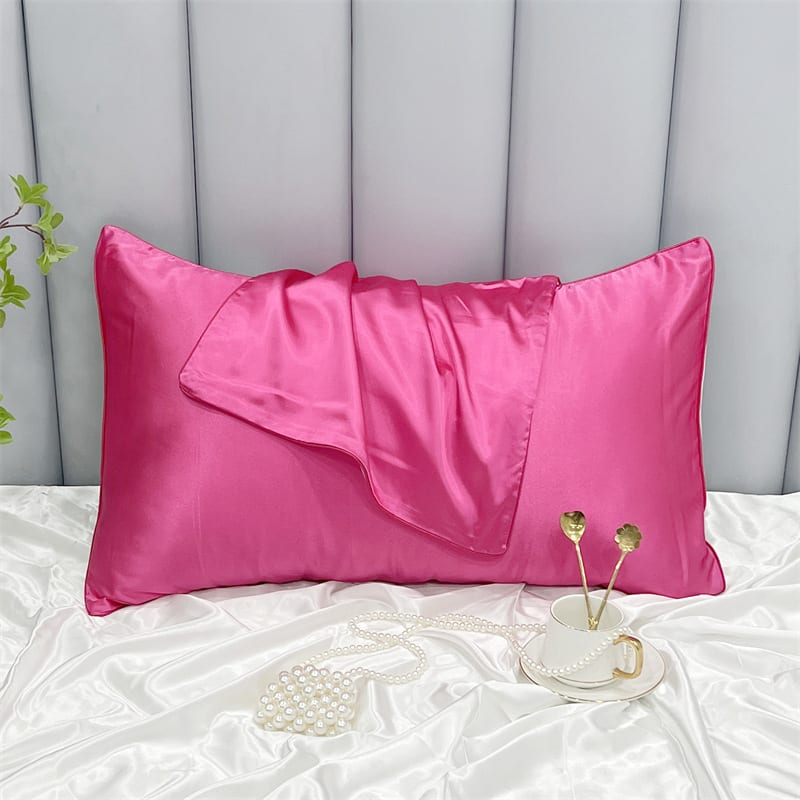 Double-sided Ice Silk Pillowcase Beauty Silk Pillowcase view 21