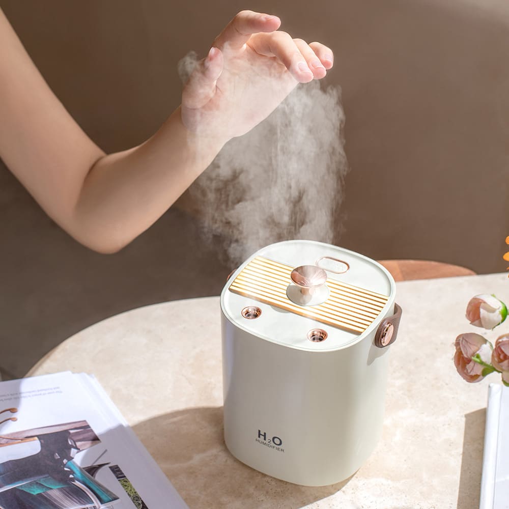 New Dual Spray Mute Portable Humidifier Home Heavy Fog Office Bedroom Air Humidifier view 12