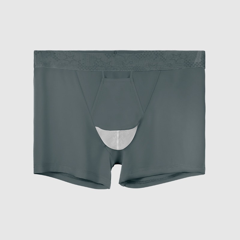 Vein Underwear Men's Ice Silk Boyshorts view 4