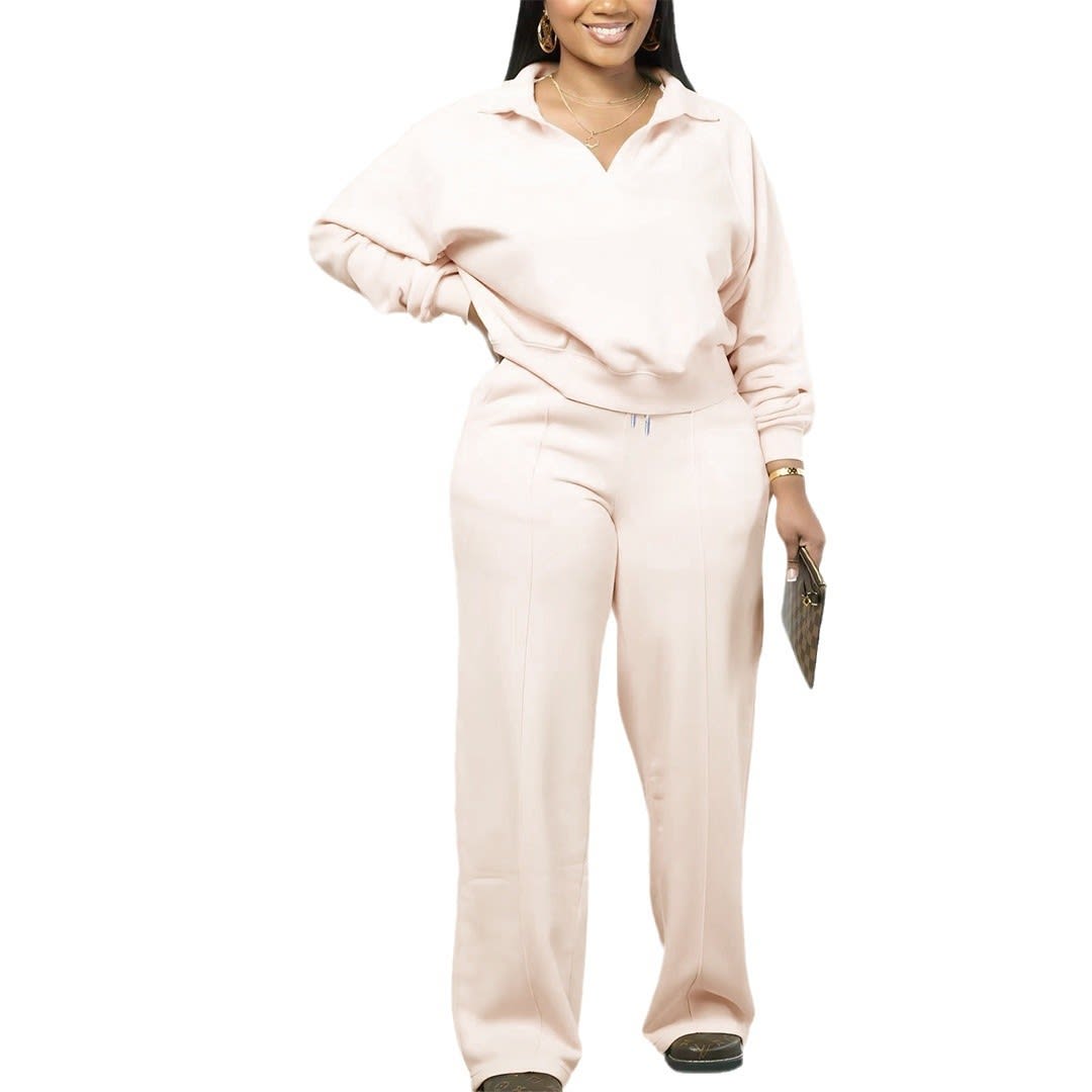 Sports Thickening Women's Pants Suit view 3
