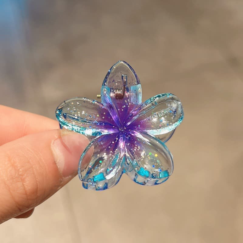 High Sense Plumeria Rubra Seaside Holiday Barrettes view 33