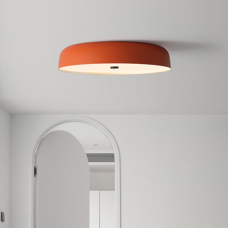 Italian Round Modern Minimalist Bedroom Ceiling Lamp view 20