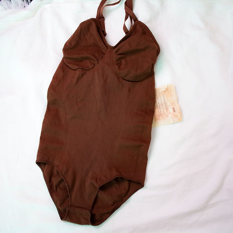 Seamless Jumpsuit Body Shaping Women's Sling Belly Contracting Hip Lifting view 3