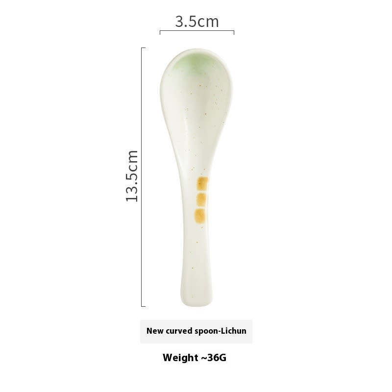Household Hotel Restaurant Cooking Cutlery Creative Spoon view 21