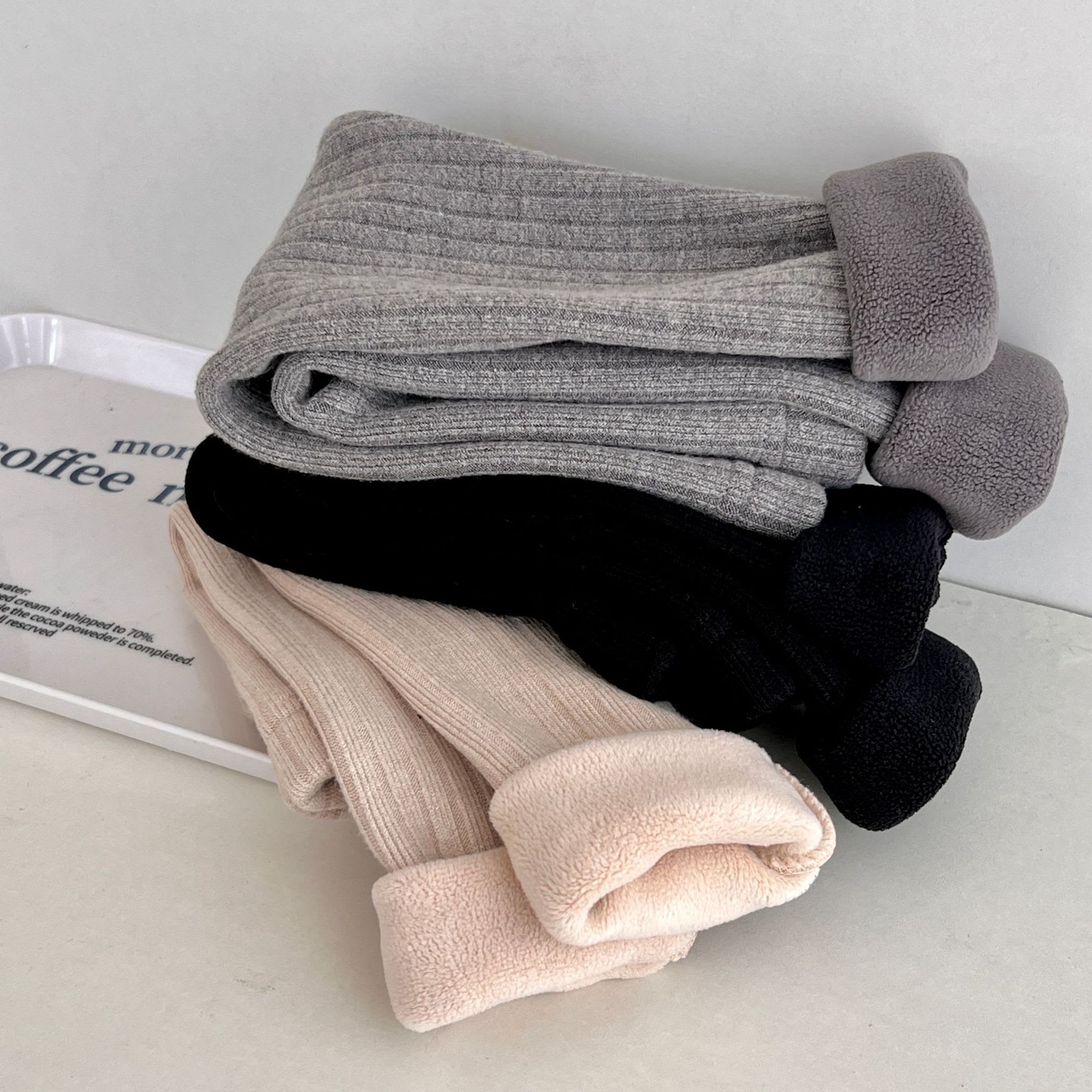 All-matching Warm Outerwear Leggings Fleece-lined Thick view 8