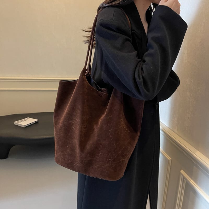 Retro Bags Women's Large Capacity Autumn Simplicity Work Commuter Shoulder Underarm Bag view 4