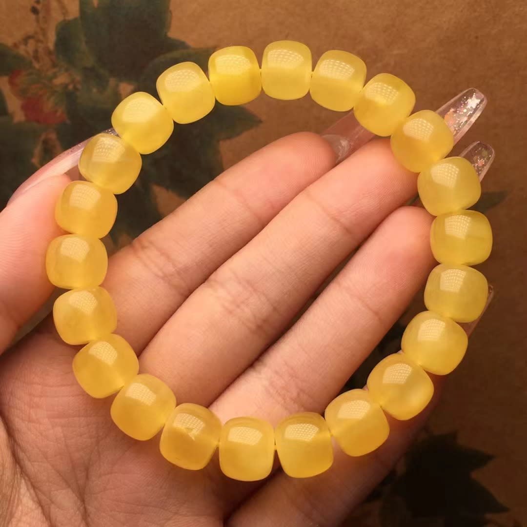 Fashion Personality Natural Beeswax Old Bracelet view 3
