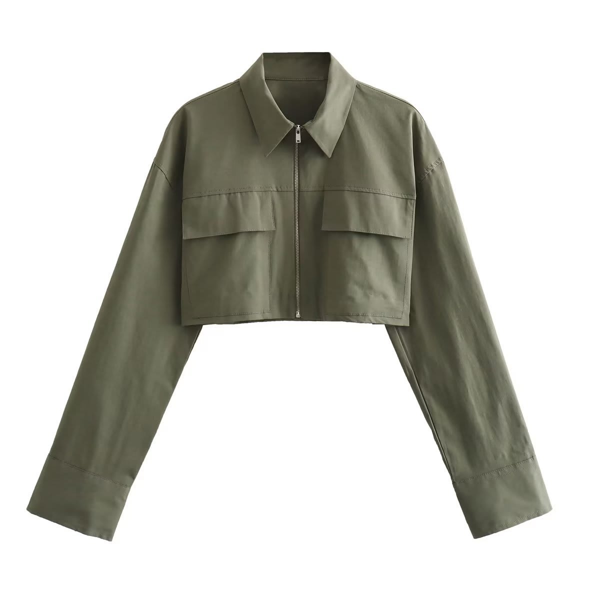 Short Pocket Lapels Short Shirt view 4