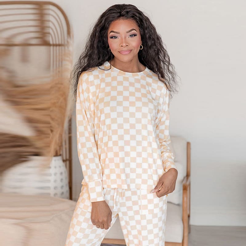 Autumn New Long Sleeve Two-piece Women's European And American view 2