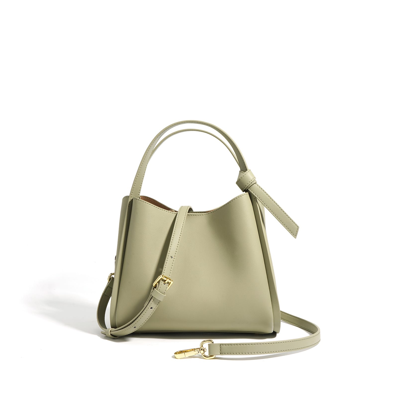 Simple Fashion Commuter All-matching Genuine Leather Shoulder Crossbody Handbag view 6