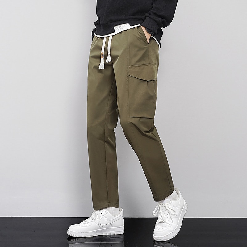Workwear Pants Men's Casual Flat Sports view 9