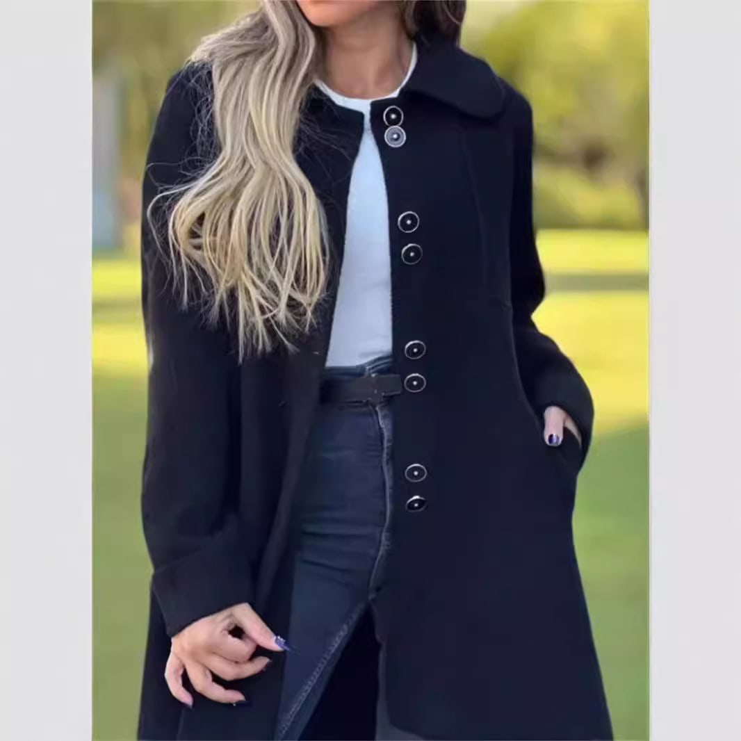 Women's Single-breasted Fleece Thermal Jacket view 4