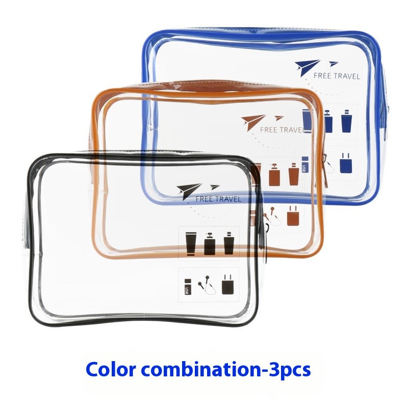 Multi-functional Transparent Travel Waterproof Portable Aviation Plastic Bag view 19