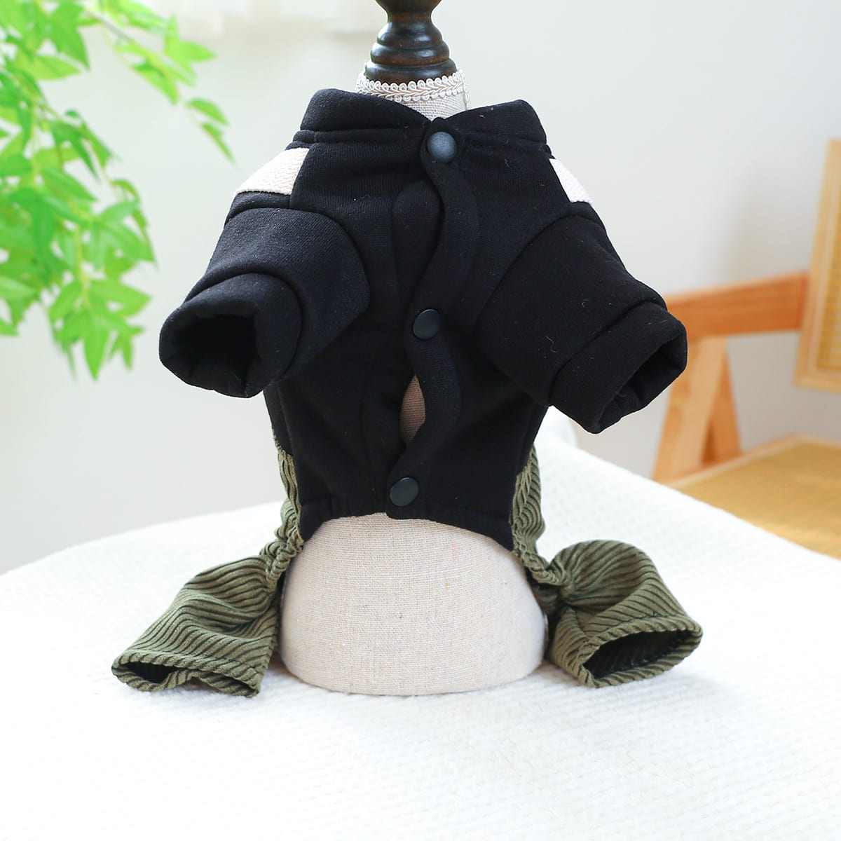Pet Ring Dog Cat Clothes New Corduroy view 3