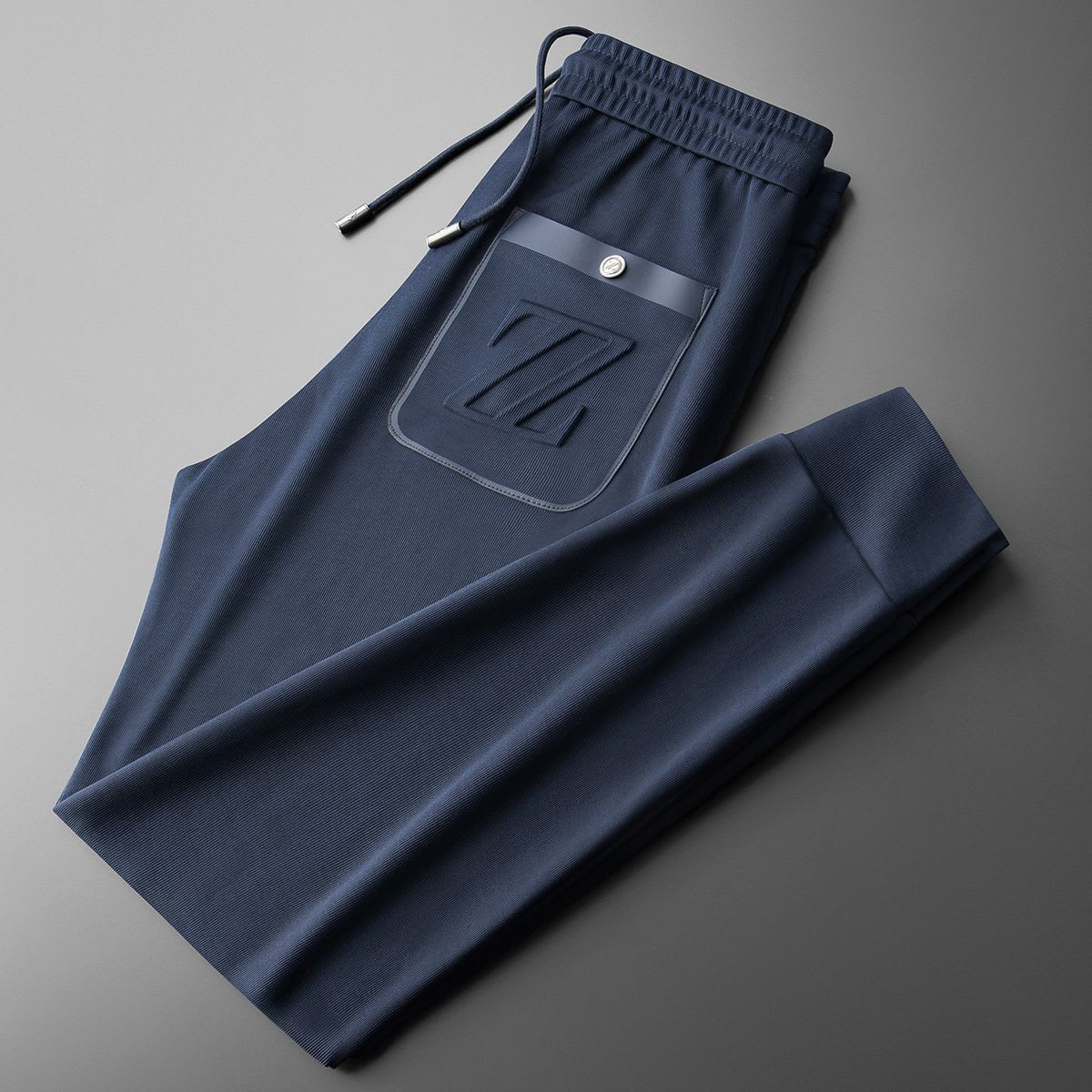 Embroidered Sports Style With Letters Casual Pants view 13