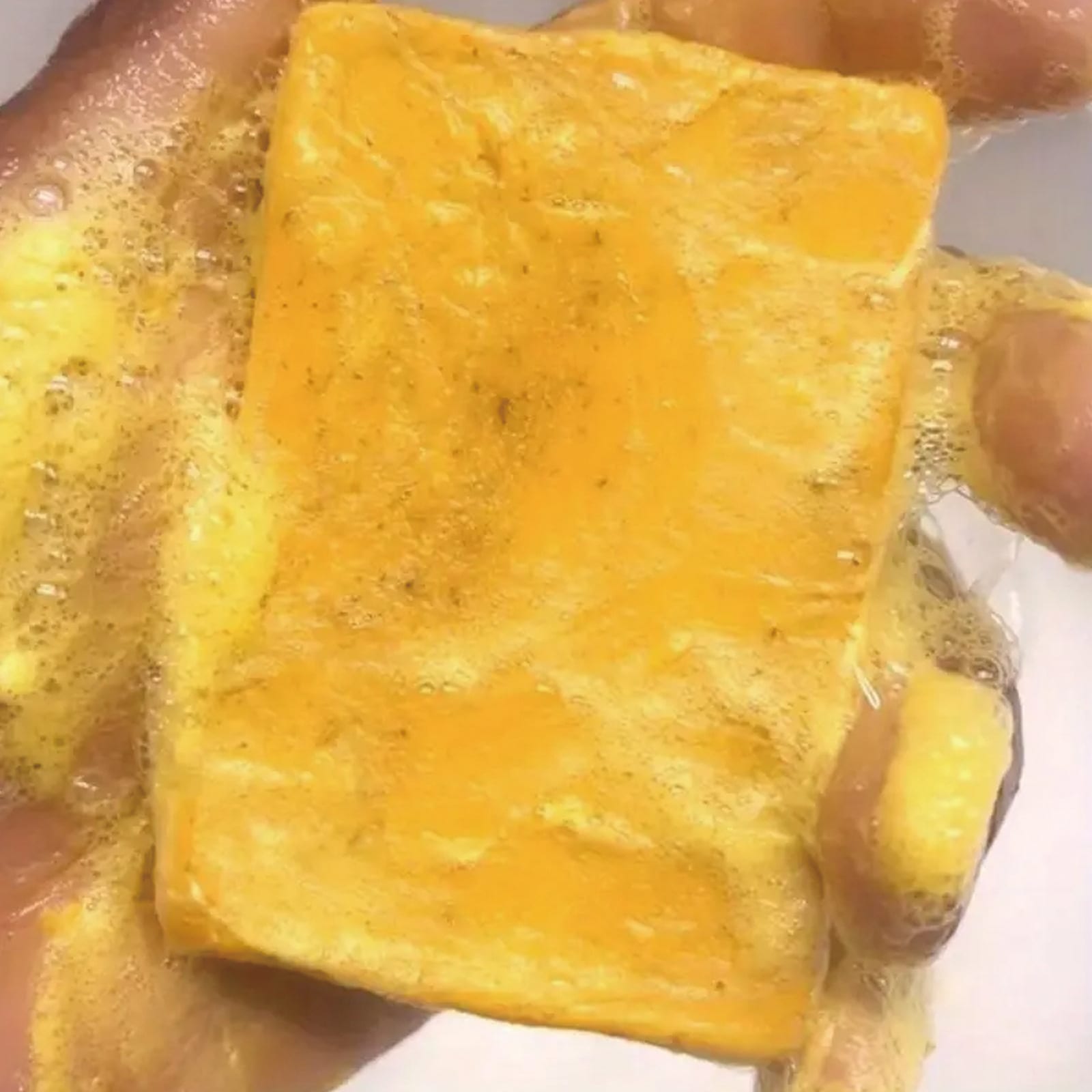 Turmeric And Citric Acid Handmade Cold Soap view 5