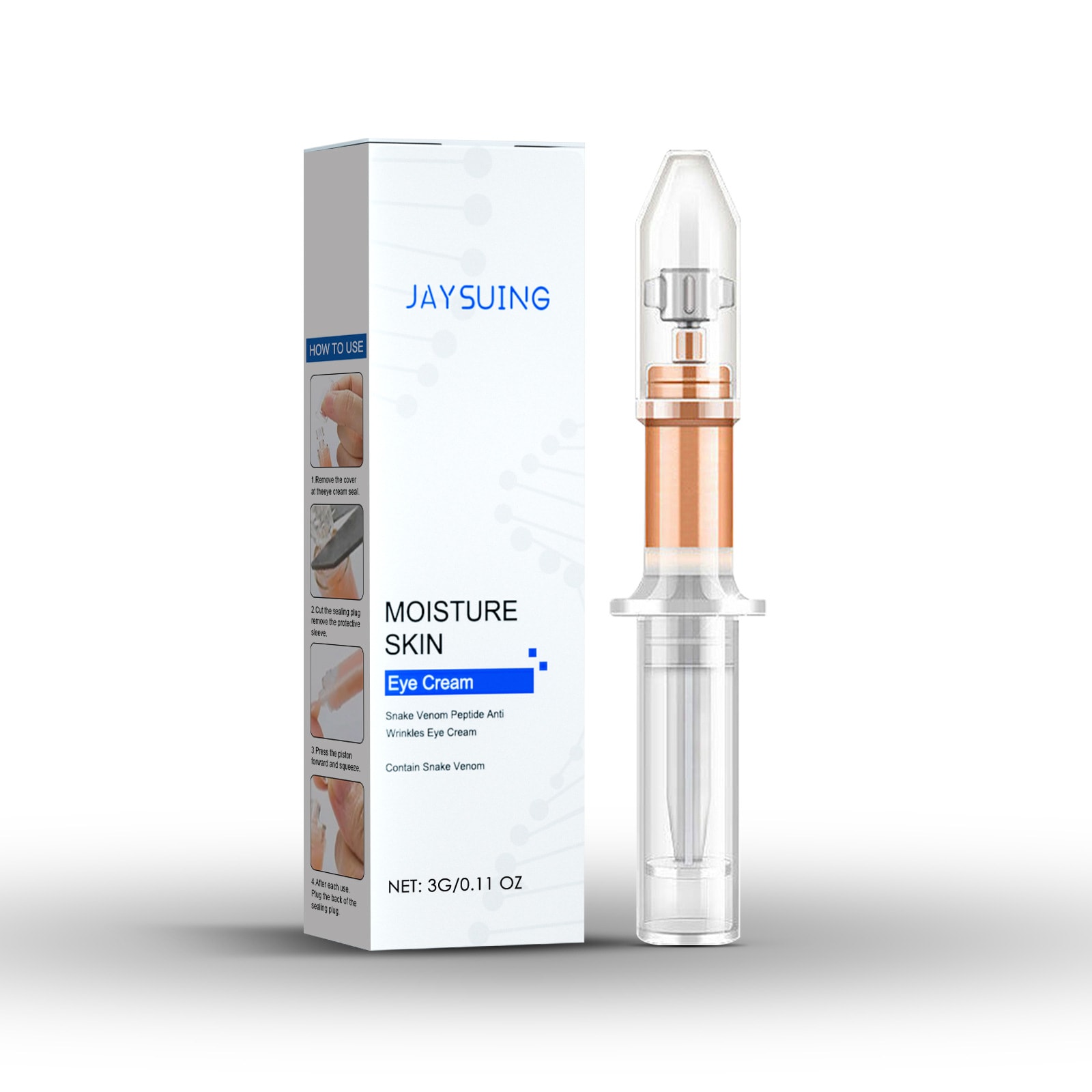 Restoring Eye Cream Moisturizing Skin Fading Wrinkle Hydrating view 5