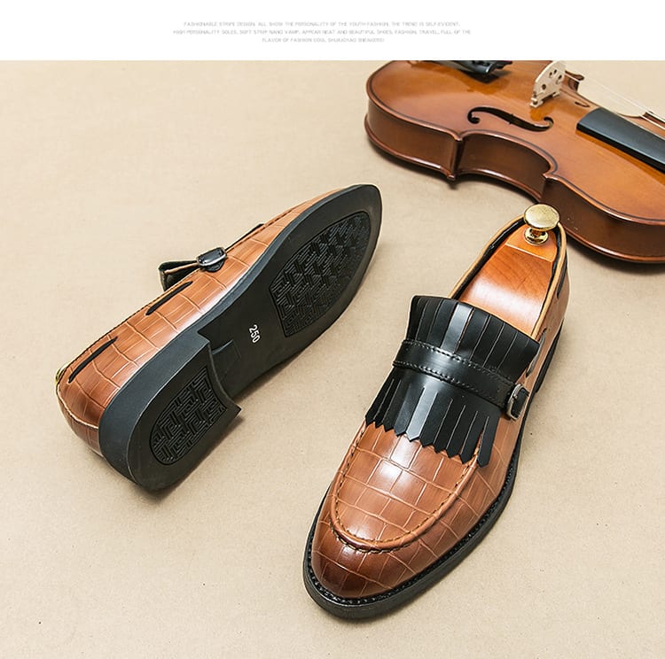Men's Casual British Style Leather Shoes view 14