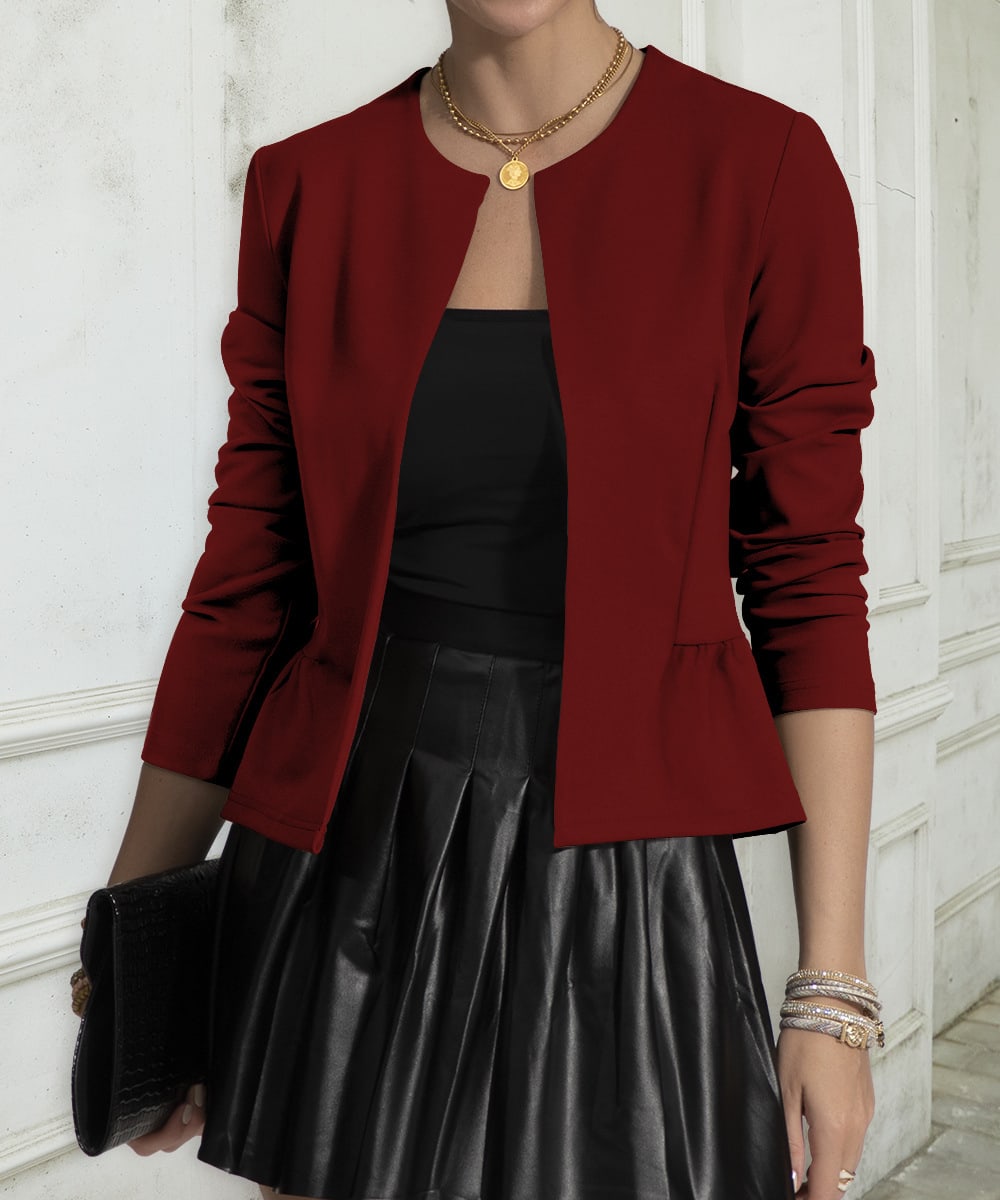 Beautiful Small Suit Autumn And Winter Design Sense view 10